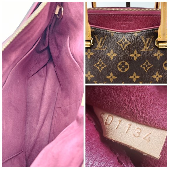 Louis Vuitton Pallas MM Satchel in Monogram Canvas | Excellent Condition - Picture 8 of 8